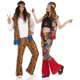 Costumi di coppia Hippy stravaganti