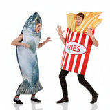 Costumi di coppia Fish and Chips