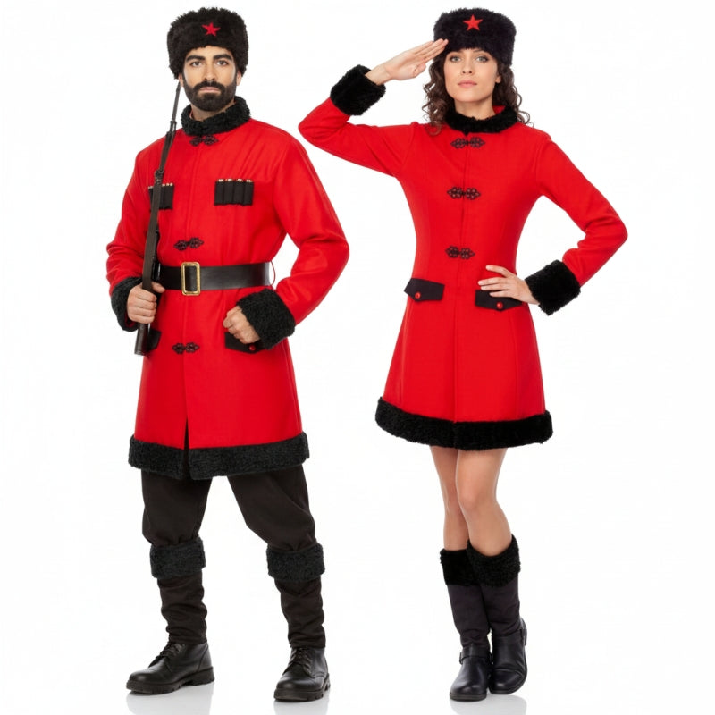 Costumi di coppia Cosacchi russi