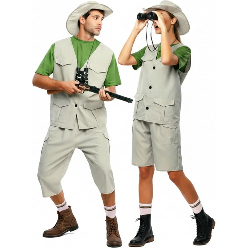 Costumi di coppia Esploratori della giungla africana