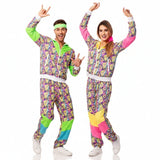 Costumi di coppia Tute da ginnastica psichedeliche