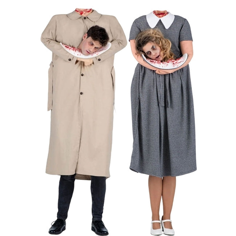 Costumi di coppia Zombie senza Testa