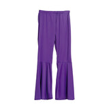 Pantalón de disfraz Acampanado Lila para mujer Bis