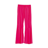 Pantalón de disfraz Acampanado Rosa para mujer Bis