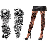 Pantys efecto tatuaje gótico