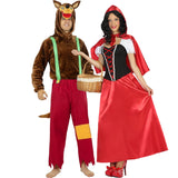 Pareja de Cuento Caperucita Roja