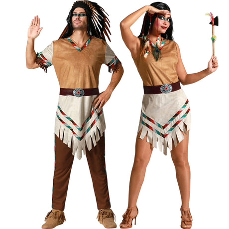 Indios Sioux para disfrazarte en pareja