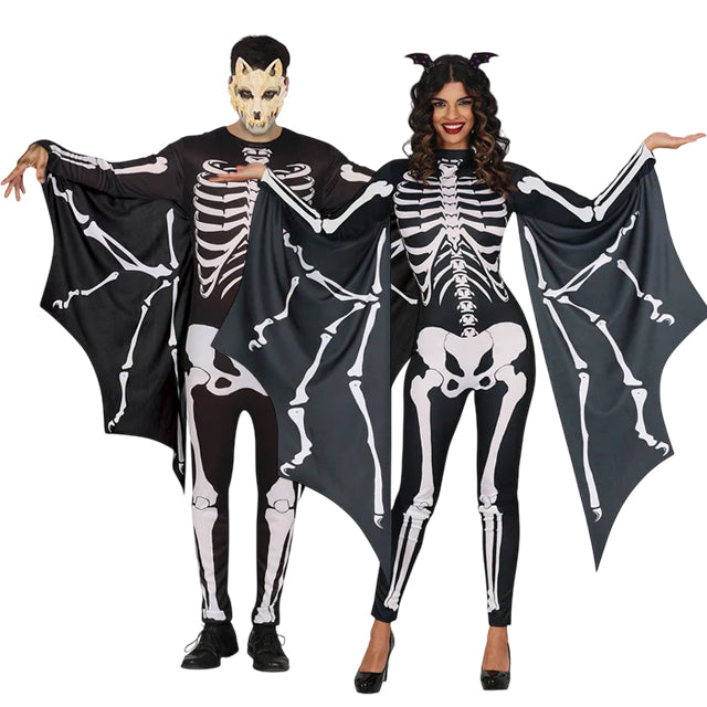 Murciélagos Esqueleto para disfrazarte en pareja