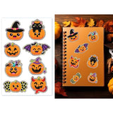 Pegatinas Holográficas Calabazas Halloween