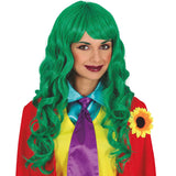 Peluca Melena Verde Joker