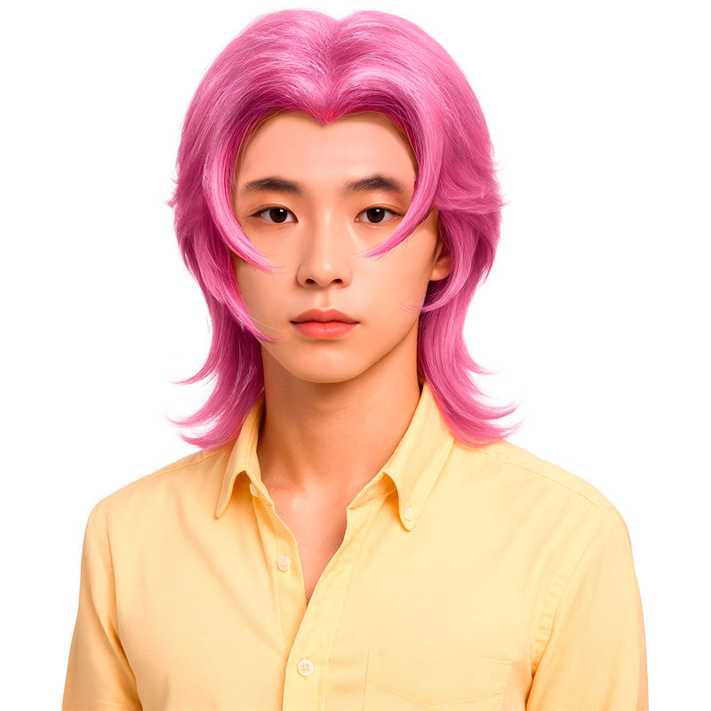 Peluca Rock Pink