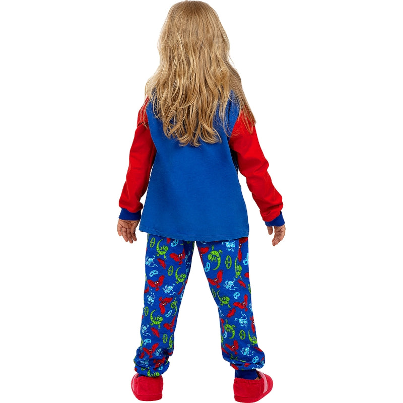 Pijama PJ Masks largo para niños  Espalda