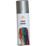 Spray de pelo color plata