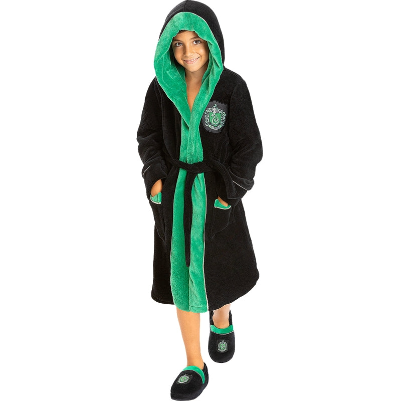 Zapatillas de estar por casa Slytherin para niños - Harry Potter Detalle Bis