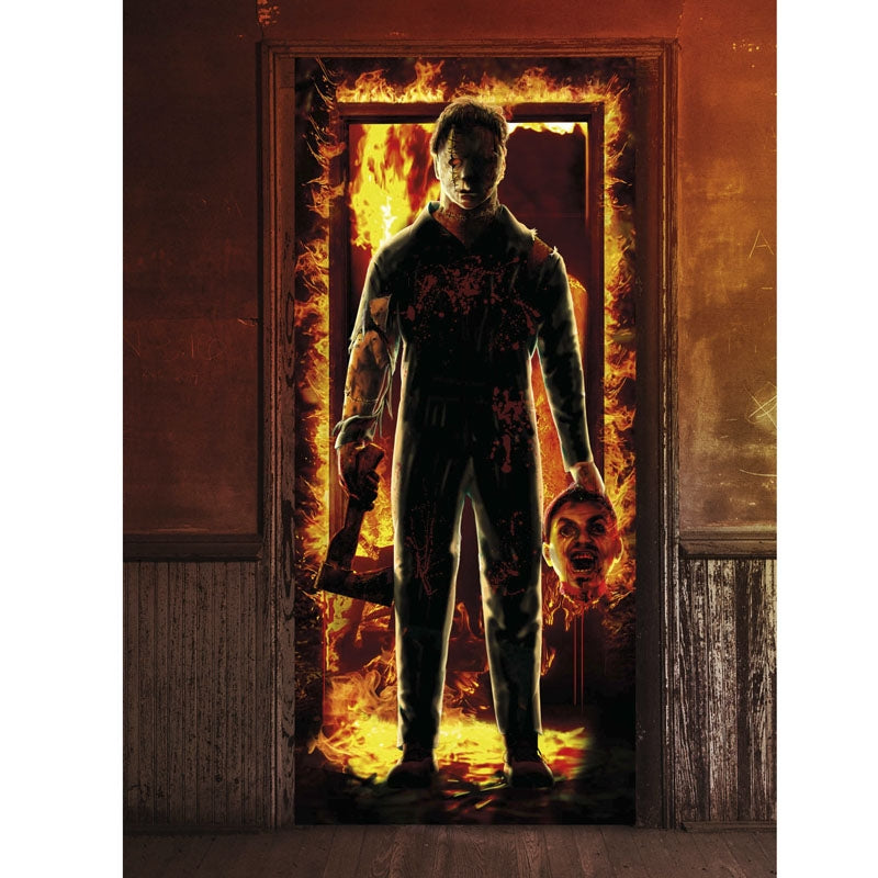 Insegna Giornale Massacro Halloween Michael Myers - Decorazione Horror
