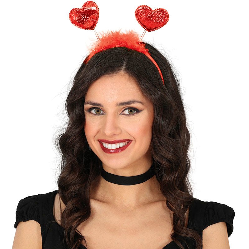 Diadema corazones
