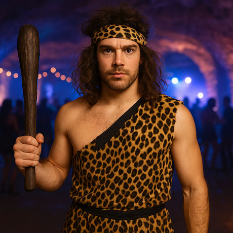 Costumi da troglodita e cavernicolo per uomo