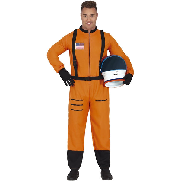 ▷ Costume Astronauta arancione per uomo Acquistare online