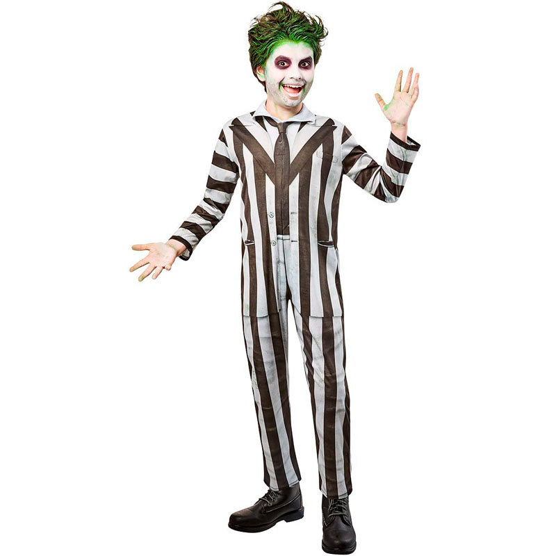 Bioworld Beetlejuice Betelgeuse Ensemble de cosplay 3 pièces pour homme, multicolore, Medium