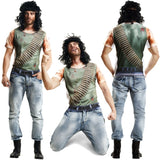 Camiseta Disfraz John Rambo