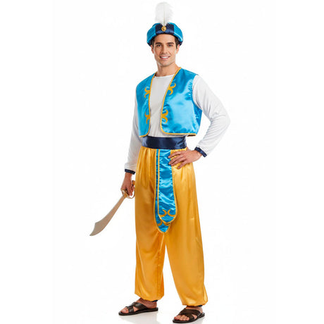 Disfraz de Aladino para hombre Bis