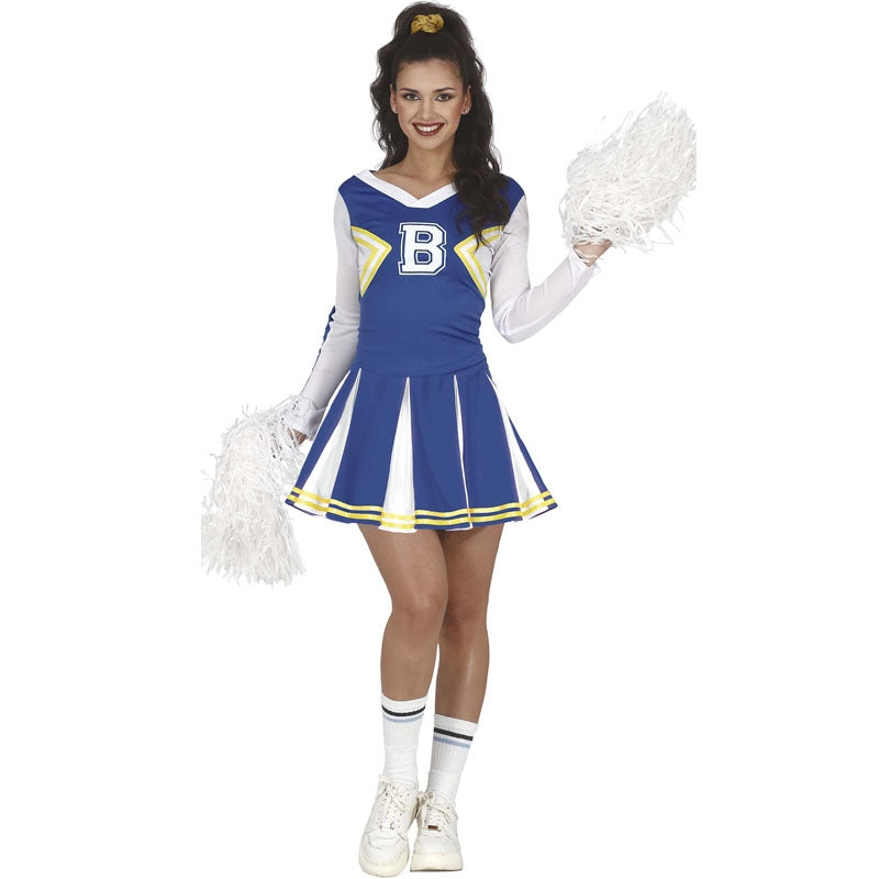 Vestito Carnevale Costumi Da Cheerleader M2 Store Costume Bambina