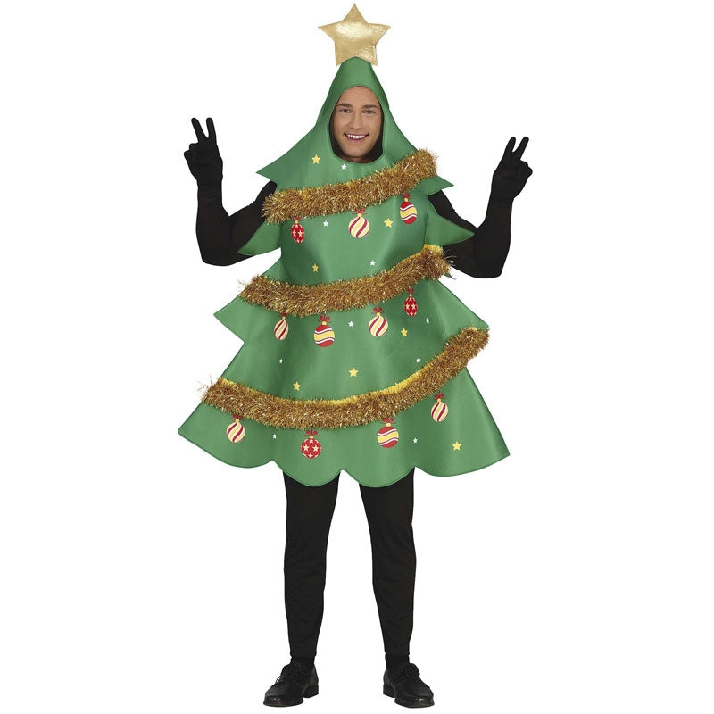Generico Costume da Abete di Natale per Donna,Costume Albero di Natale Donna - Vestito Natalizio Adulto per Feste, Halloween e Party, Abito Festivo Elegante,Regalo Colleghi Generico Costume da Abete di Natale per Donna,Costume Albero di Natale Donna - Vestito Natalizio Adulto per Feste, Halloween e Party, Abito Festivo Elegante,Regalo Colleghi