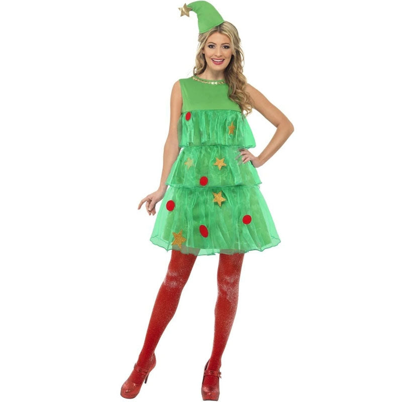 Fairy Original Costume Da Elfo Di Babbo Natale Professionale