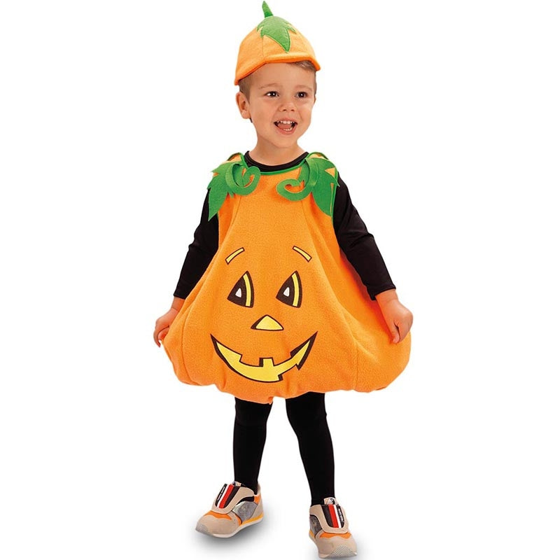Costume per halloween da neonata con stampa zucca glitter personalizza Costume per halloween da neonata con stampa zucca glitter personalizza