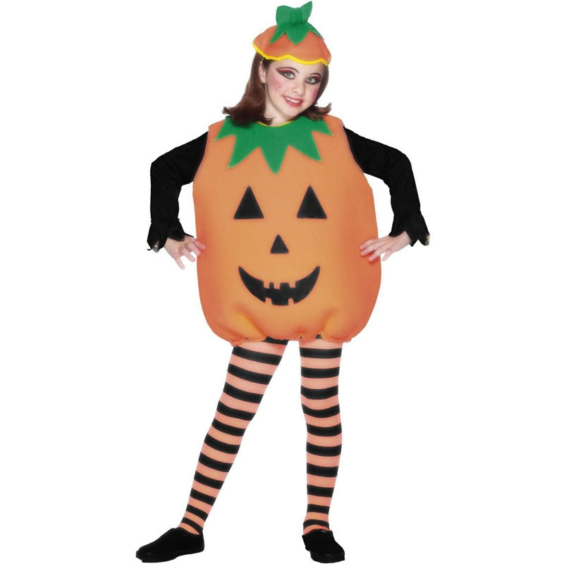 Costume da zucca di halloween per bambino