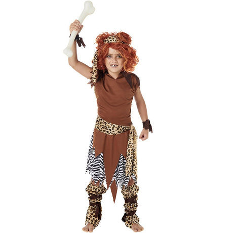 Costume Di Carnevale Donna Jane Di Tarzan Leopardato Delle Caverne - Foto 2