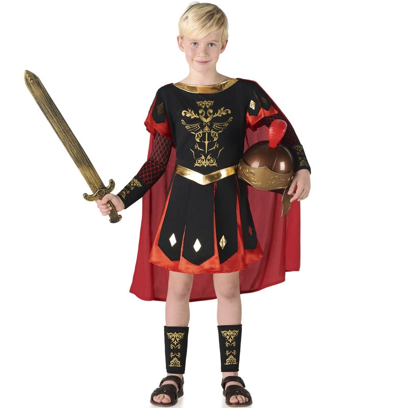 Costume da Centurione romano con mantello per bambino