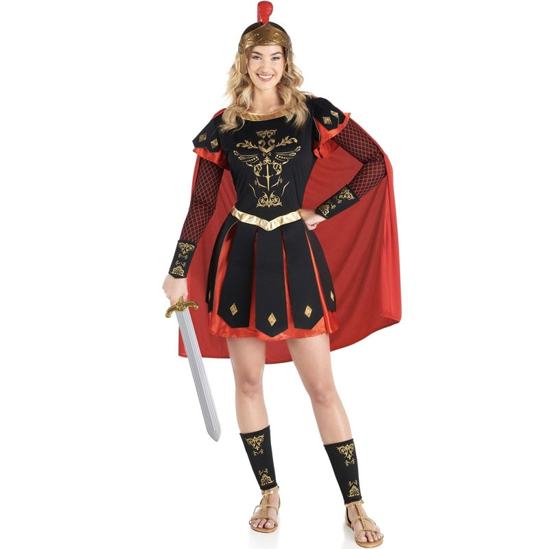 ▷ Costume Centurione romano con mantello per Donna Acquistare