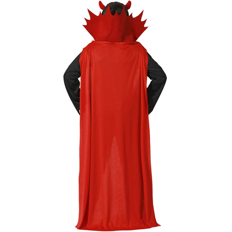 Costume Da Diavolo Fuoco - Demonio Rosso - Costume Halloween Bambino