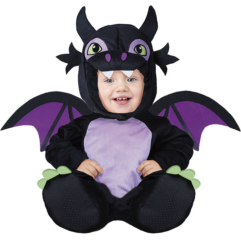 Costume da Drago nero per neonato