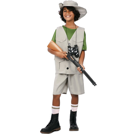 Set Esploratore Bambini Ansamy - Gilet E Cappello Per Avventure All Set Esploratore Bambini Ansamy - Gilet E Cappello Per Avventure All