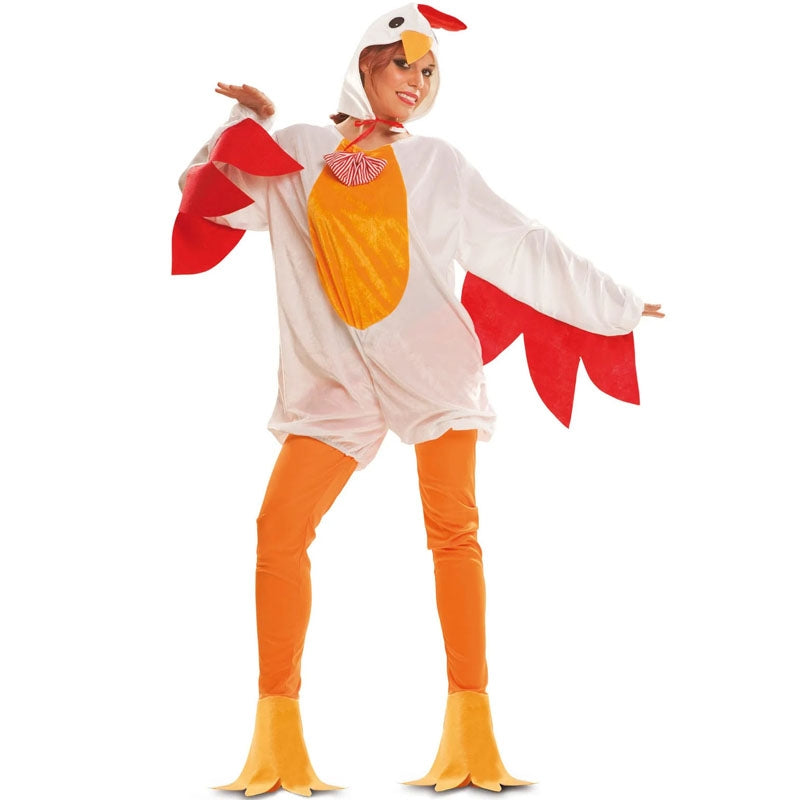 Fattoria Maschera Da Gallina Carnevale ▷ Costume Gallina Di