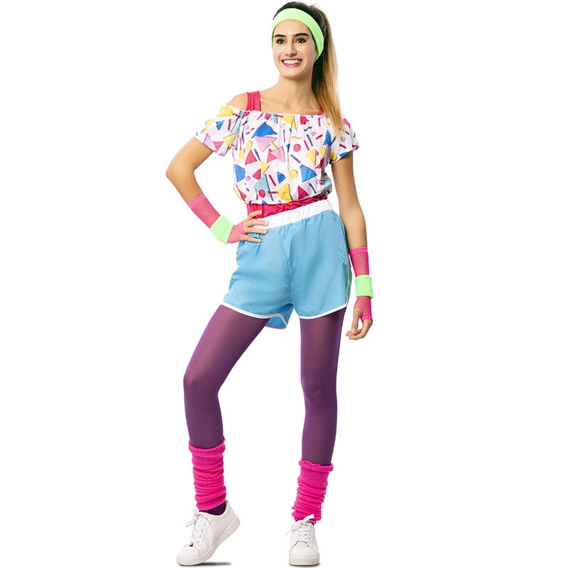 Costume Da Ginnasta Gamer Per Bambino - Giacca E Pantaloni Verdi, Taglia 14-16 Anni - Foto 3