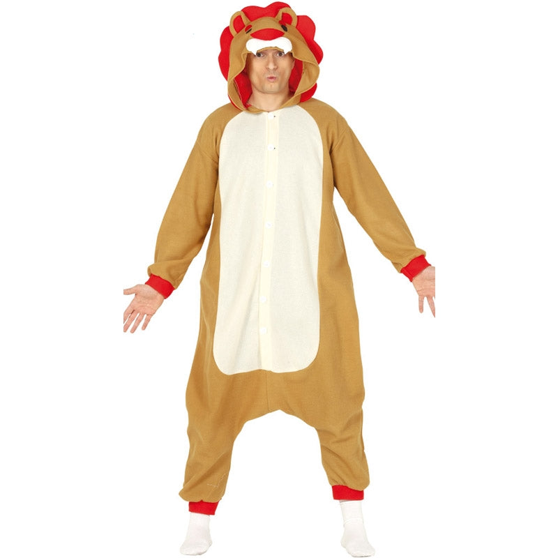 Costume da Leone Kigurumi per adulti