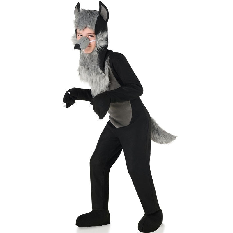 Vestito Carnevale Lupo Mannaro Bambino Costume Lupo Neonato