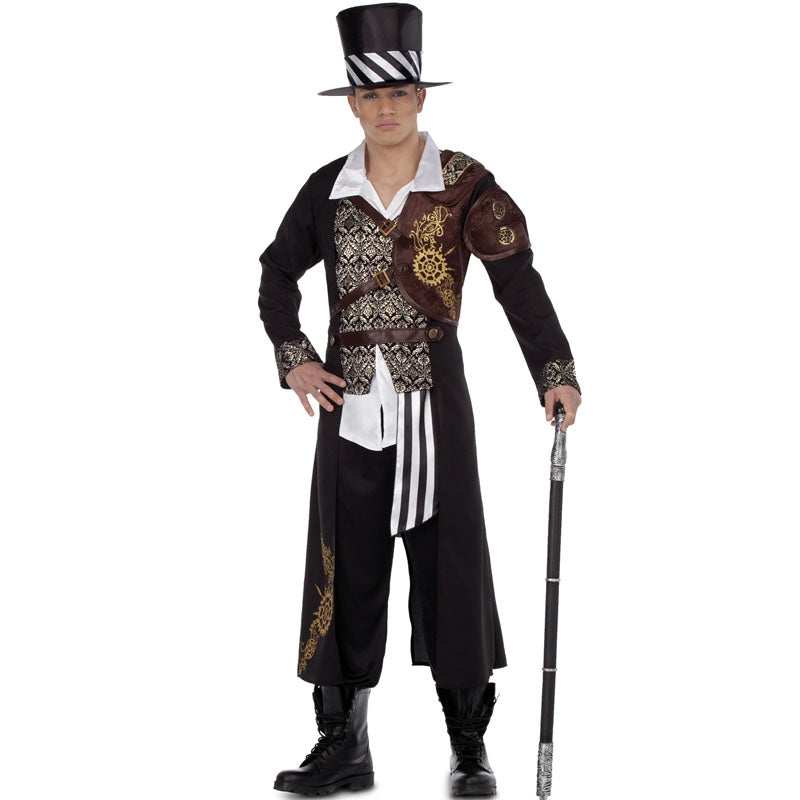 Giacca Uomo Steampunk Gotica - Costume Medievale Per Halloween E Carnevale - Foto 2