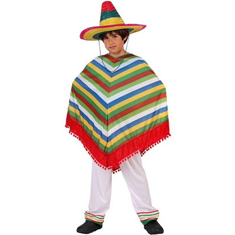 LADIES MEXICAN GIRL COSTUME AND SOMBRERO WILD WESTERN FANCY DRESS - Foto 3