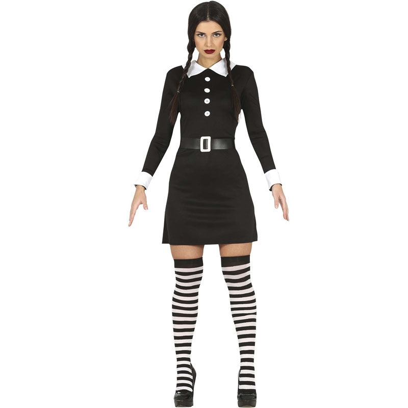 Bimba Costume Carnevale Mercoledì Addams Costume Mercoledi