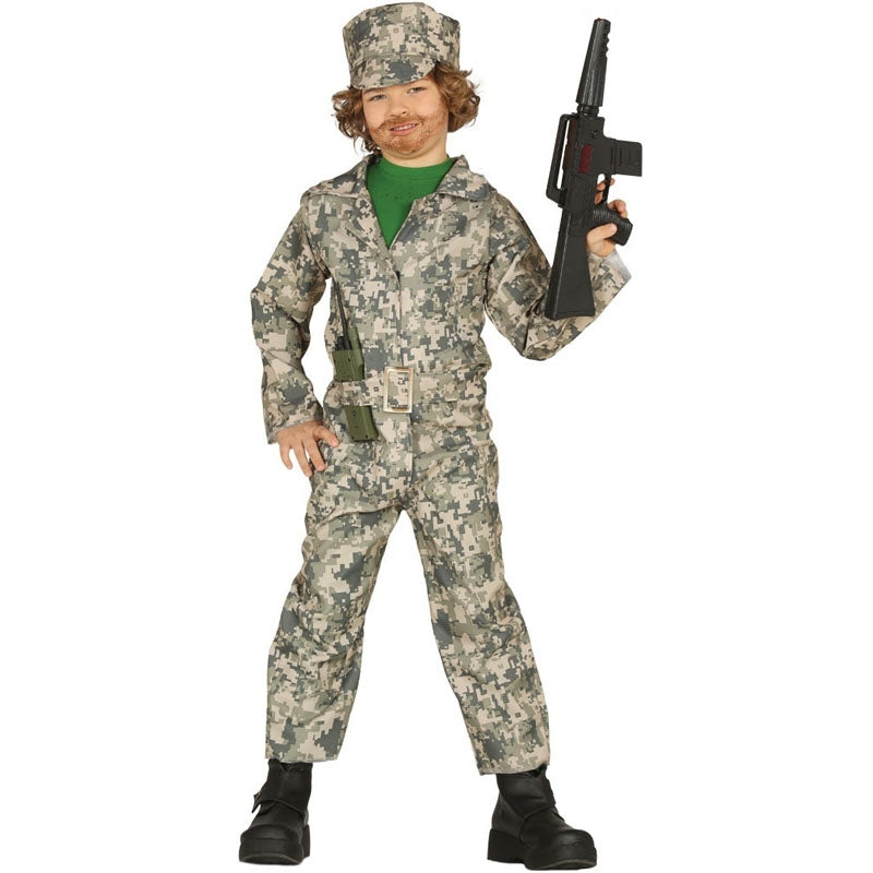 Costume abito da soldato esercito bambini ragazzi abito militare fg Costume abito da soldato esercito bambini ragazzi abito militare fg