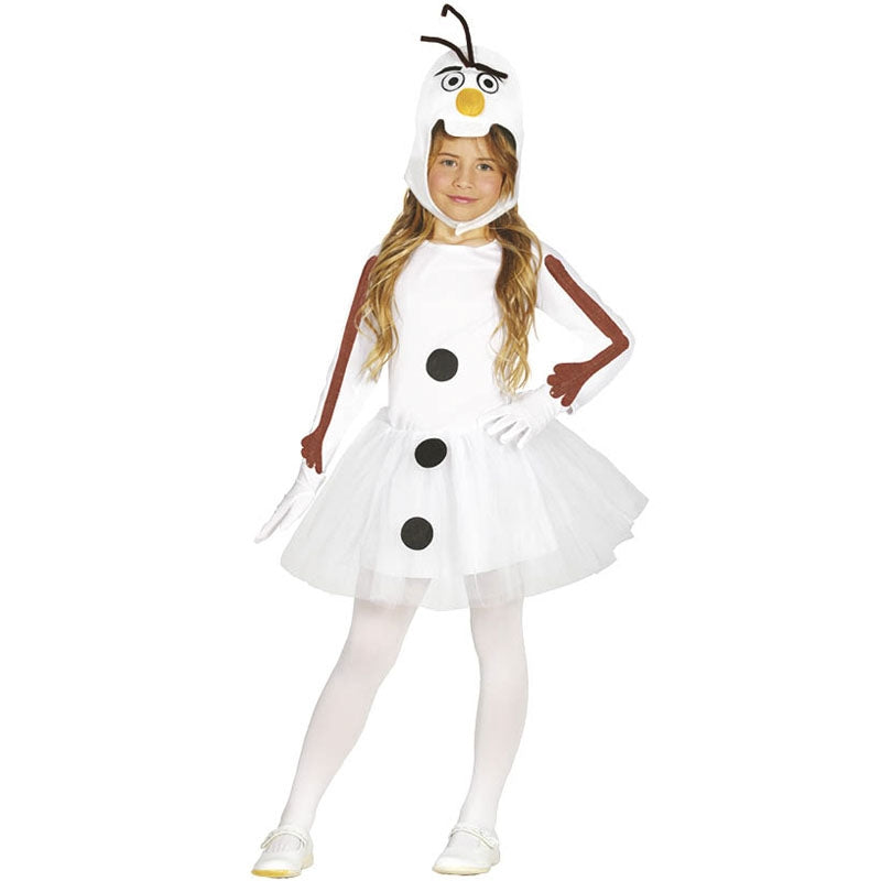 Costume Dress Costume Di Carnevale Olaf Olaf Neonato Vestito Olaf