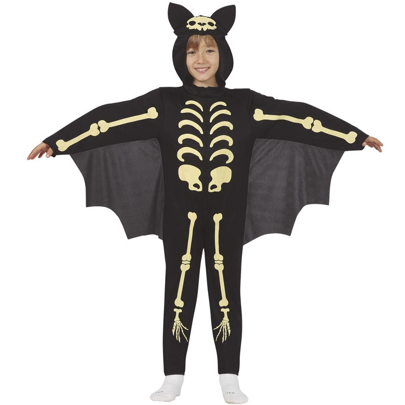 COSTUME NERO SCHELETRO BABY 10/12 ANNI GUANTI/TUTA/CAPPELLO..X FESTE DI Halloween Carnevale E Party A Tema 100poliester COSTUME NERO SCHELETRO BABY 10/12 ANNI GUANTI/TUTA/CAPPELLO..X FESTE DI Halloween Carnevale E Party A Tema 100poliester
