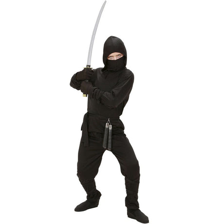 Costume Da Ninja Per Bambini - Costume Da Guerriero Samurai Costume Da Ninja Per Bambini - Costume Da Guerriero Samurai