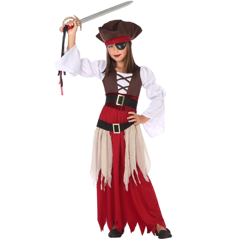 Costume da Pirata dei Caraibi per bambina