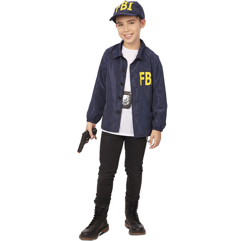Black Snake® Costume Polizia, Security, SWAT, FBI Per Donna E Uomo - 3