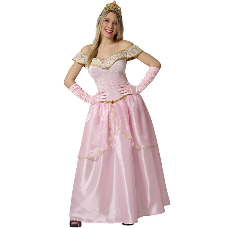 Bella Addormentata Vestito Aurora Adulto Costume Da Principessa